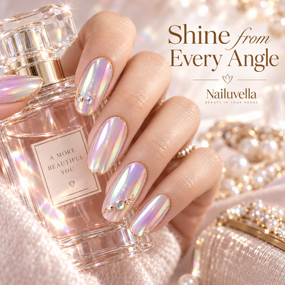 Nailuvella®| Aurora Kiss Press-On Nails❤️